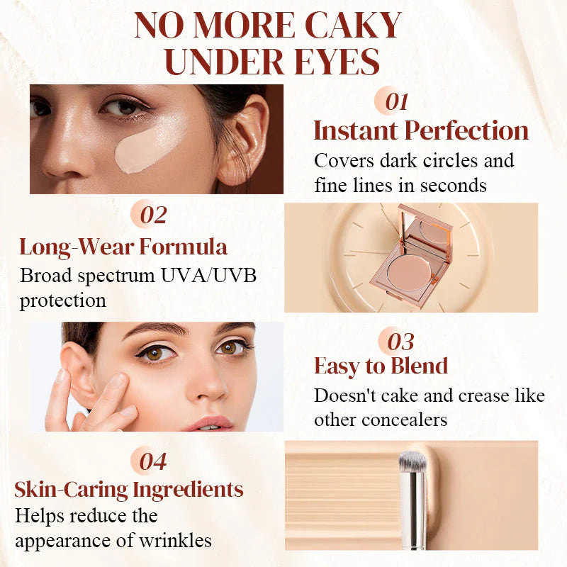 π₯Hot Selling -π Undereye Corrector Concealer-Free Brush
