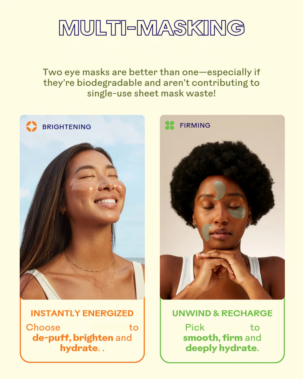 🌈 LAST DAY SALE-50% OFF 🪄Biodegradable eye mask