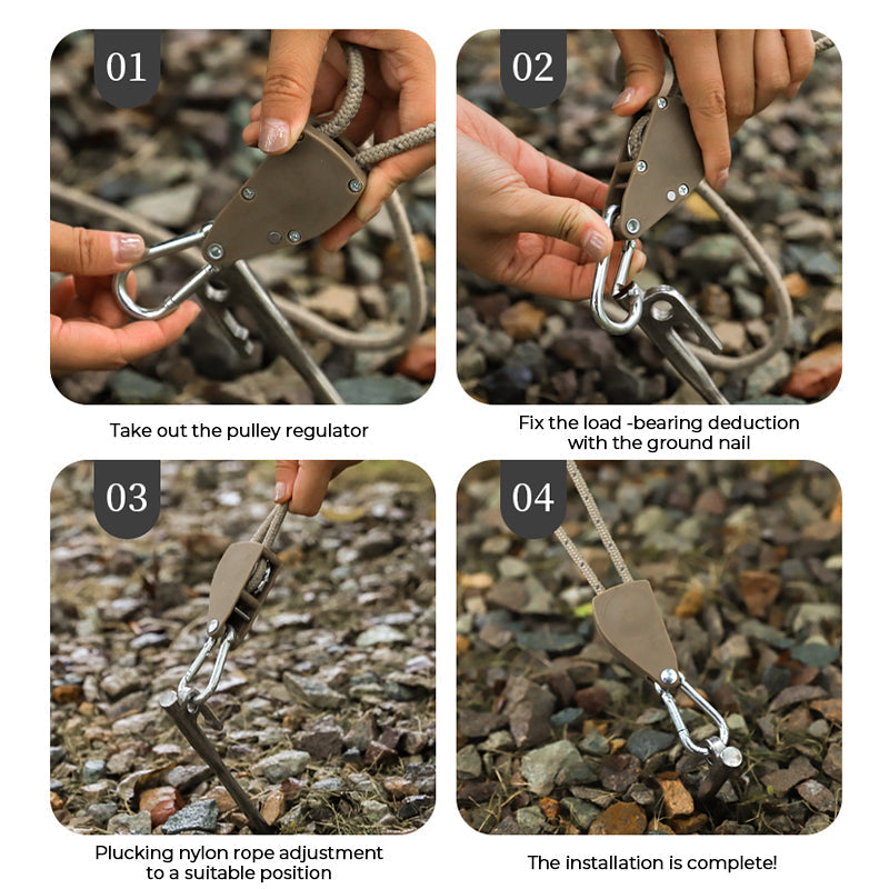 š„Portable Adjustable Fix Camping Ropeš³