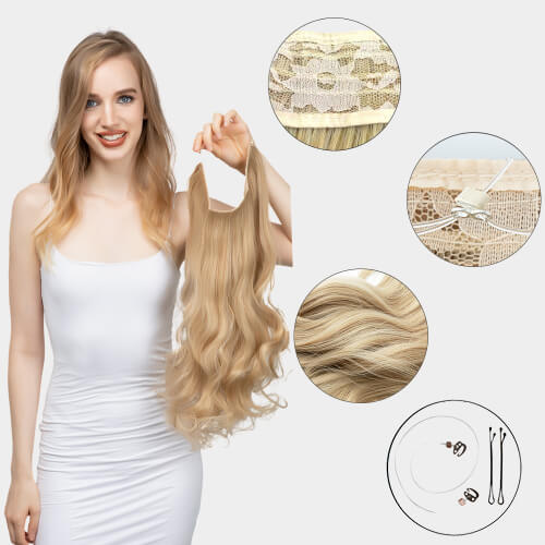 🌈Final 3 Hours: 50% OFF🔥Women's hair extensions