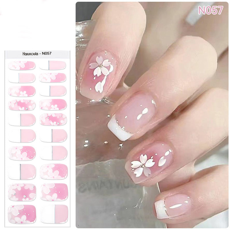 🔥Final 3 Hours: 50% OFF💅Semi Cured Gel Nail Strips | Gel Nail Stickers with UV Light Required💜