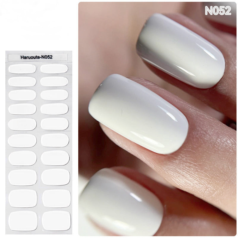 🔥Final 3 Hours: 50% OFF💅Semi Cured Gel Nail Strips | Gel Nail Stickers with UV Light Required💜
