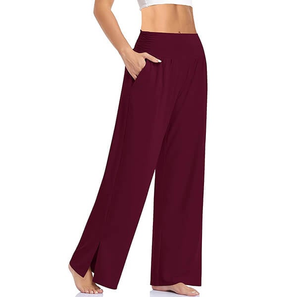 Women's Wide Leg Casual Loose Yoga Sweatpants Buy 2 Automatic 10% Off & Free Shipping??