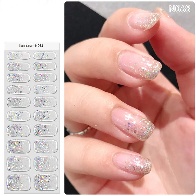 🔥Final 3 Hours: 50% OFF💅Semi Cured Gel Nail Strips | Gel Nail Stickers with UV Light Required💜