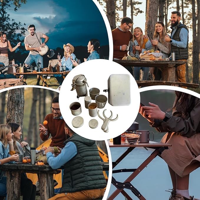 Extra Rare Vintage Camping Coffee Set