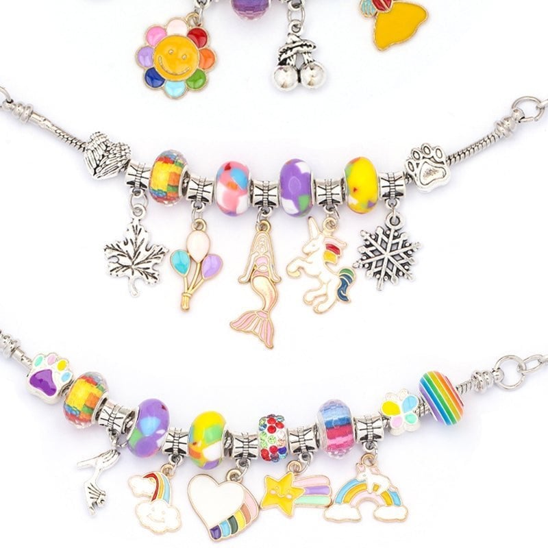 FREE SHIPPING DIY Gorgeous Bracelet Set - the Best Gift for Children