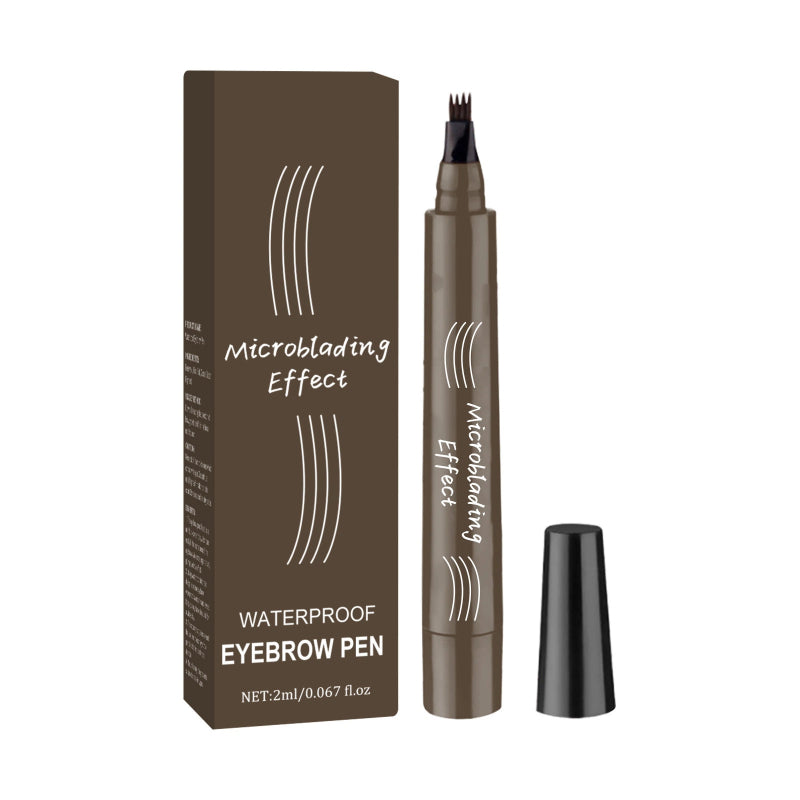 🌈Last Day - Buy 1 Get 1 Free💜Four-pronged Wild Water Eyebrow Pencil🖊️