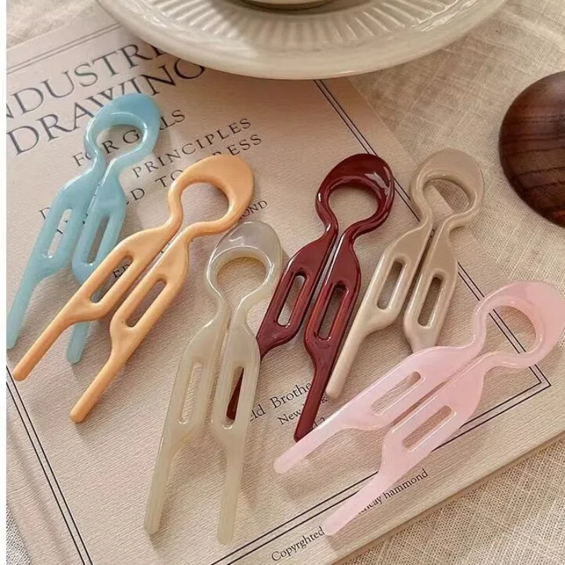 🐟Fishtail-shaped U-shaped hair clip🪮