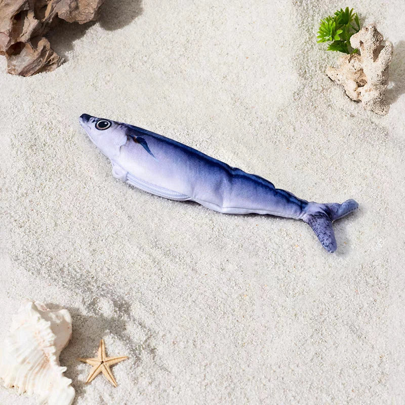 🌈LAST DAY 50% OFF🐟Bite-Sized Realistic Flopping Fish Cat Toys🐱
