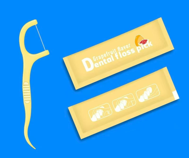 🌸Up to 50% OFF🔥100Count Dental Flossers Each Individually Wrapped