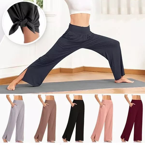 Women's Wide Leg Casual Loose Yoga Sweatpants Buy 2 Automatic 10% Off & Free Shipping??