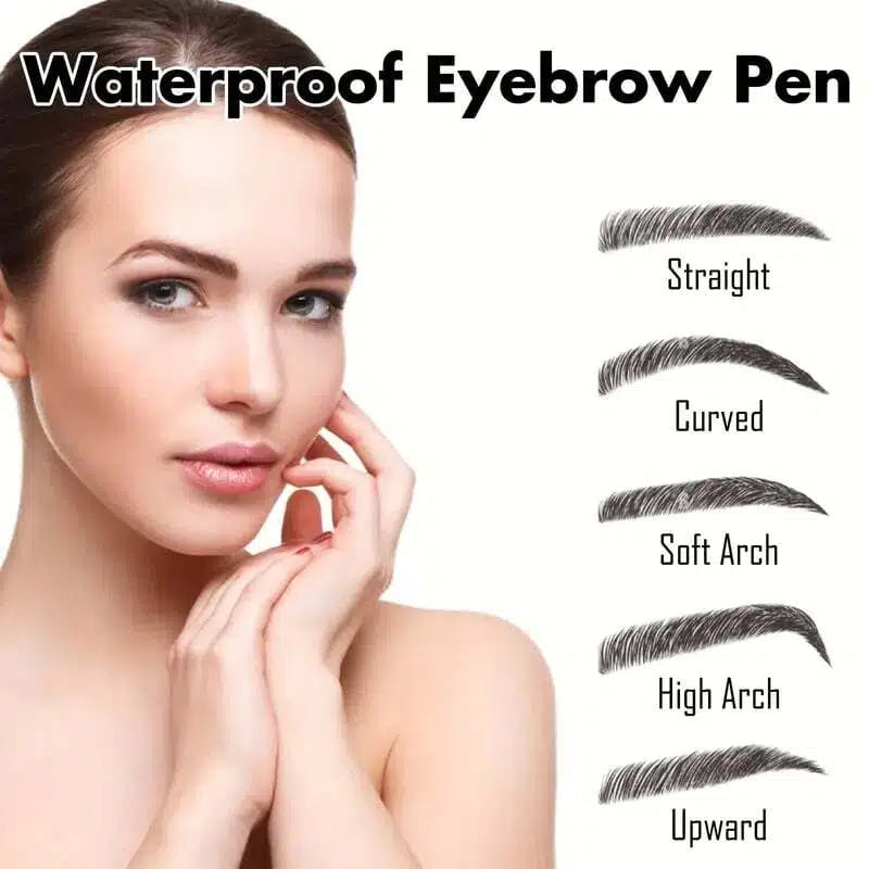🌈Last Day - Buy 1 Get 1 Free💜Four-pronged Wild Water Eyebrow Pencil🖊️