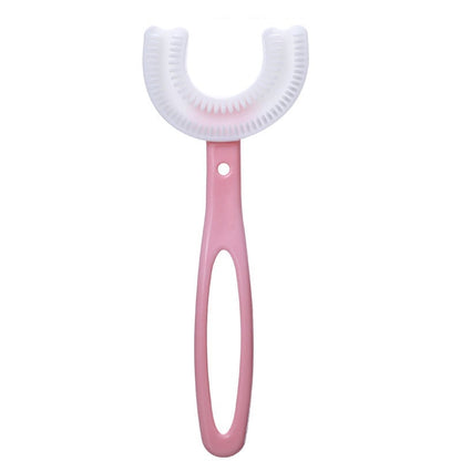 🌈Final 3 Hours: 50% OFF🔥All Rounded Children U-Shape Toothbrush🪥