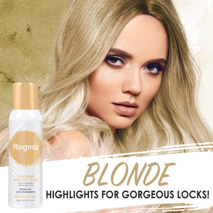 🌈LAST DAY 50% OFF🎁Temporary Hair Color Spray, Fast-Drying & Washable, 3.5 fl oz, 1 Pack