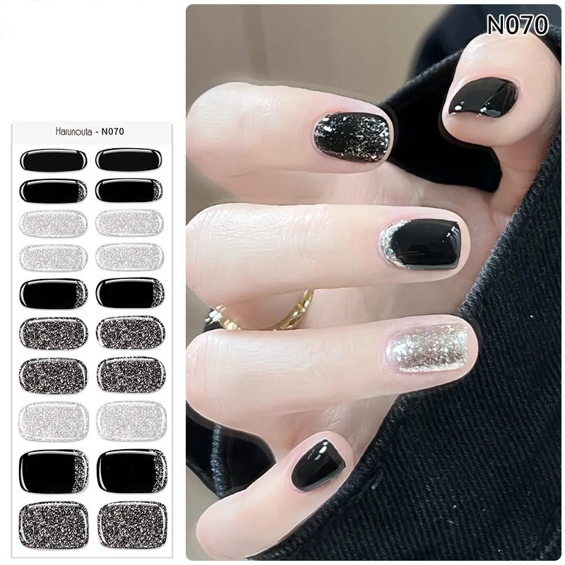 🔥Final 3 Hours: 50% OFF💅Semi Cured Gel Nail Strips | Gel Nail Stickers with UV Light Required💜
