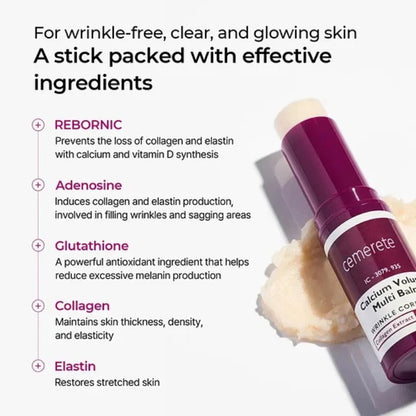 🔥New Arrival 50%OFF💥Cemerete Calcium Multi Balm | Anti-aging, Sagging, Wrinkles