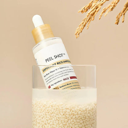Final 3 Hours: 50% OFF 🔥 Gentle Exfoliator Glow Rice Ampoule