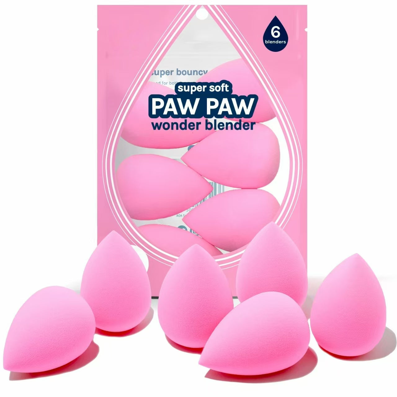 🔥Up to 40% OFF🔥Makeup Sponge Set（6 Pcs）