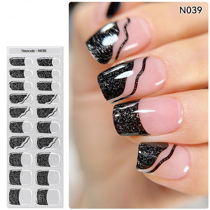 🔥Final 3 Hours: 50% OFF💅Semi Cured Gel Nail Strips | Gel Nail Stickers with UV Light Required💜