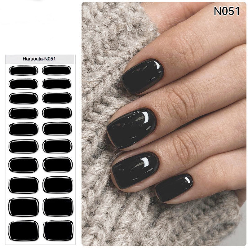 🔥Final 3 Hours: 50% OFF💅Semi Cured Gel Nail Strips | Gel Nail Stickers with UV Light Required💜