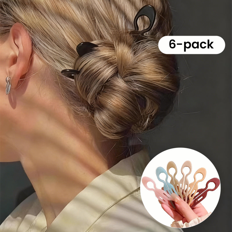 🐟Fishtail-shaped U-shaped hair clip🪮