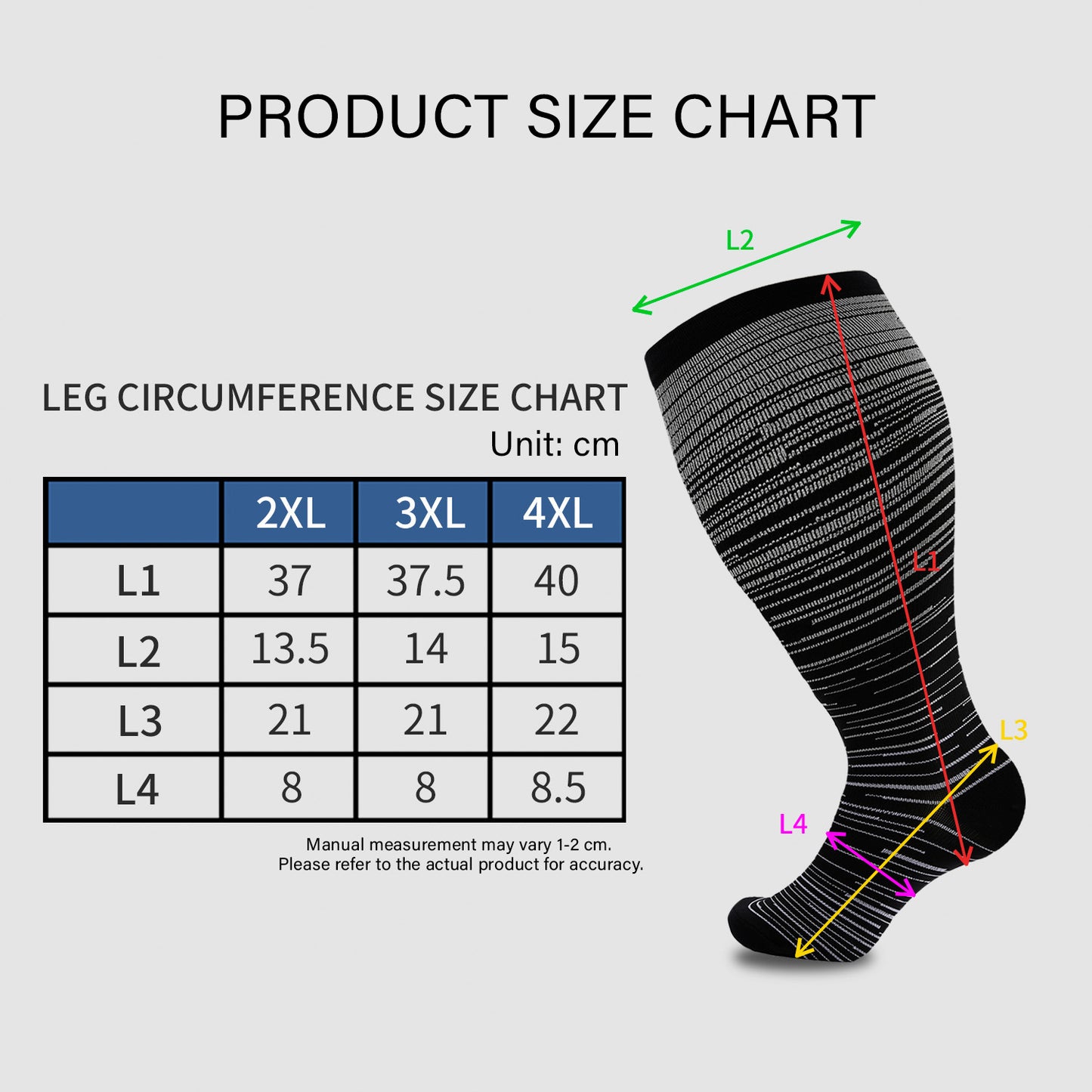 🌈Final 3 Hours: 50% OFF🔥2 Pairs Non-binding diabetic socks🧦