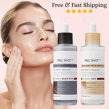 Final 3 Hours: 50% OFF 🔥 Gentle Exfoliator Glow Rice Ampoule