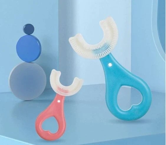 🌈Final 3 Hours: 50% OFF🔥All Rounded Children U-Shape Toothbrush🪥