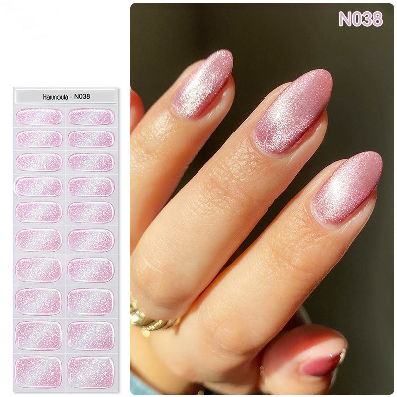 🔥Final 3 Hours: 50% OFF💅Semi Cured Gel Nail Strips | Gel Nail Stickers with UV Light Required💜