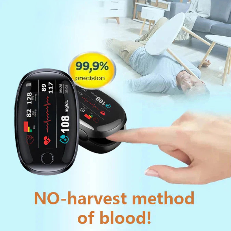 🔥Final 3 Hours: 50% OFF🏆Non-Invasive Blood Glucose Meter[99.9% Accuracy]✅TGA Approved