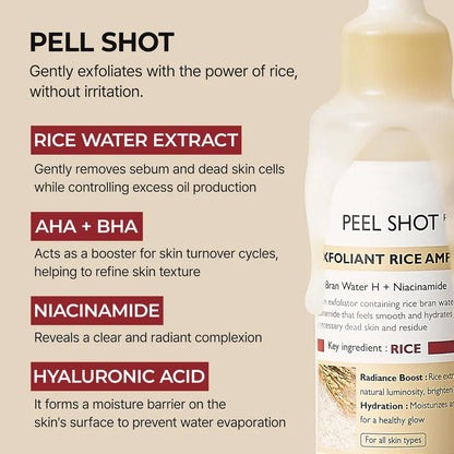 Final 3 Hours: 50% OFF 🔥 Gentle Exfoliator Glow Rice Ampoule
