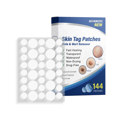 🌈 LAST DAY SALE-50% OFF 🔥Wart removal patch, strong skin care removal patch - 144 pieces