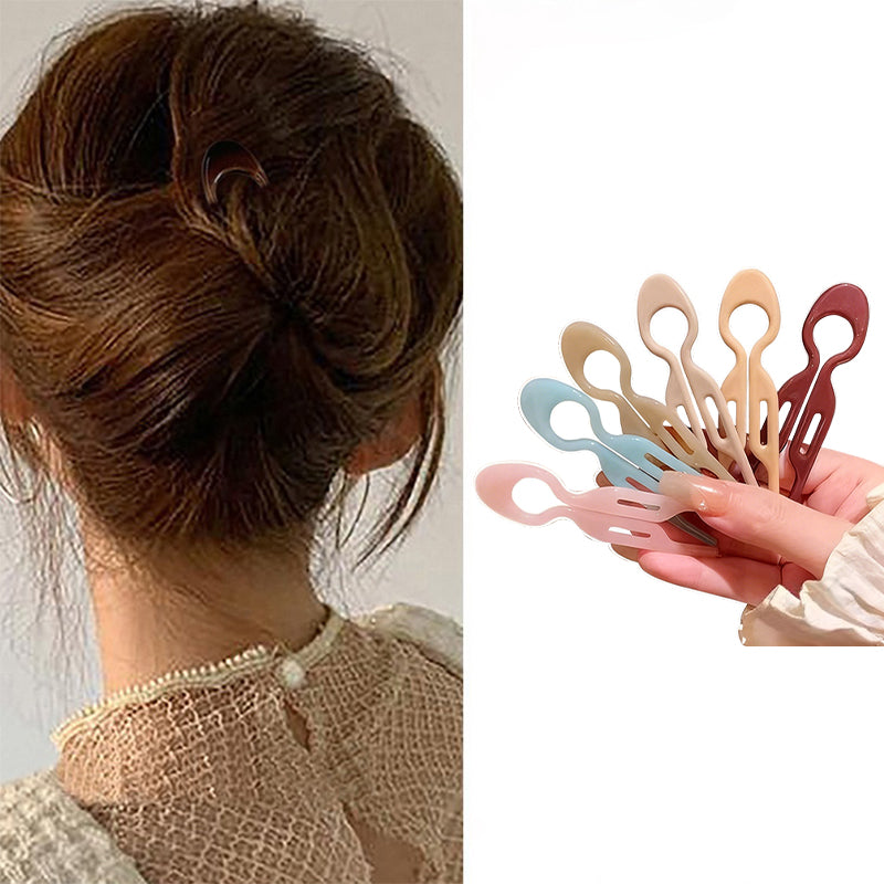 🐟Fishtail-shaped U-shaped hair clip🪮