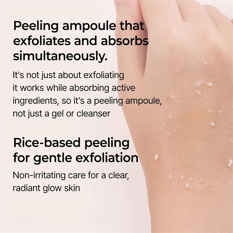 Final 3 Hours: 50% OFF 🔥 Gentle Exfoliator Glow Rice Ampoule