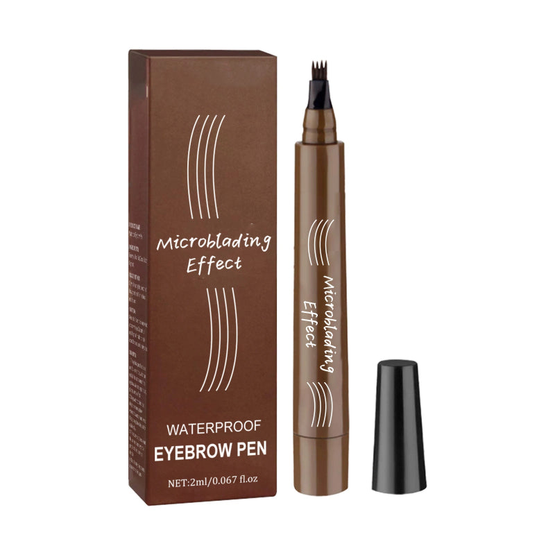 🌈Last Day - Buy 1 Get 1 Free💜Four-pronged Wild Water Eyebrow Pencil🖊️