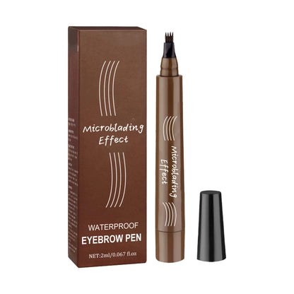🌈Last Day - Buy 1 Get 1 Free💜Four-pronged Wild Water Eyebrow Pencil🖊️