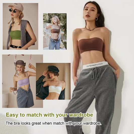 Women¡¯s seamless non-slip strapless bra