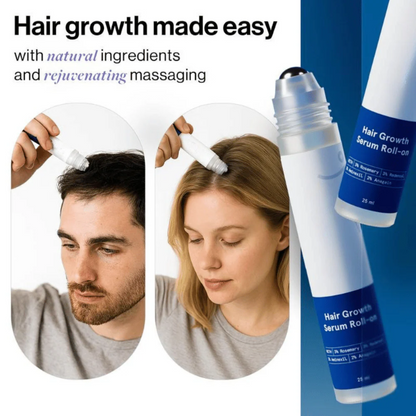 🔥Up to 75% Off🔥 Hair Growth Roll-On Serum – See Hair Growth in 2 Weeks (With Continued Use)