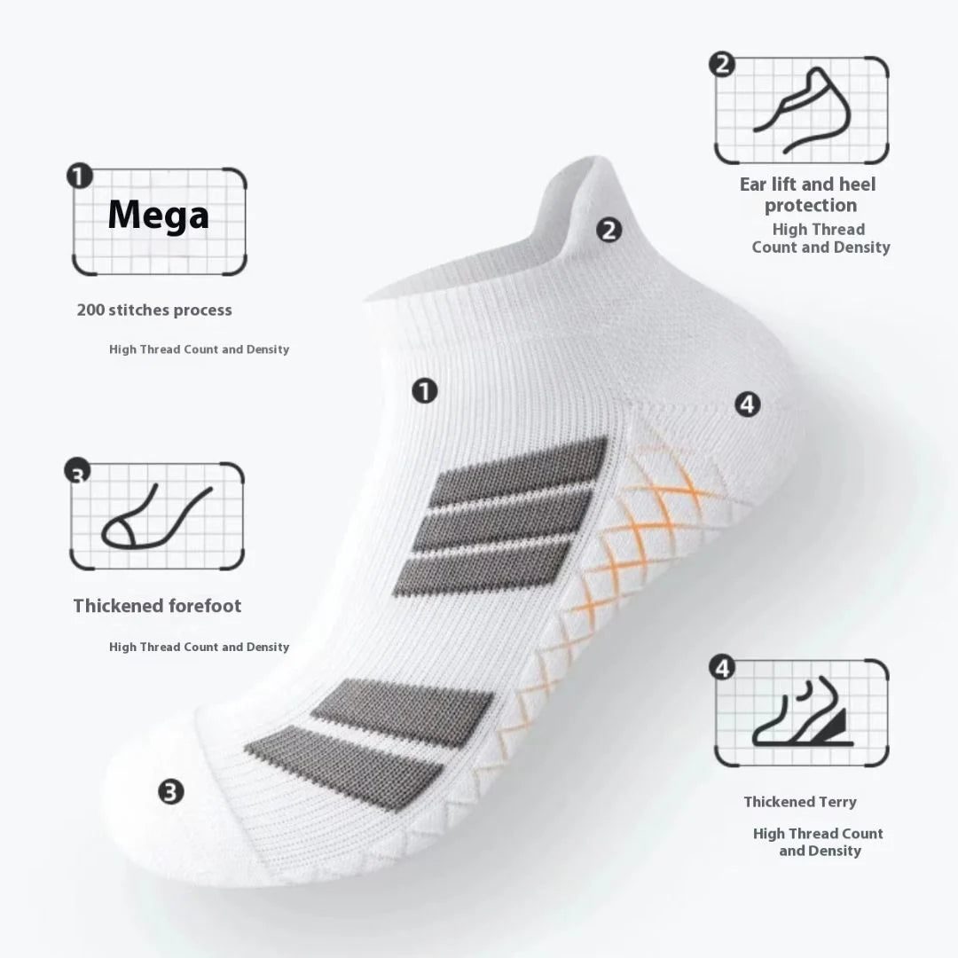 Shock-Absorb Running Socks
