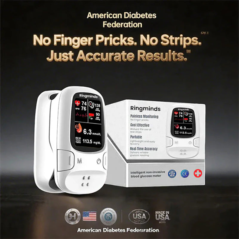 🔥The Best Christmas Gift🎁-Ringminds™ Develops Newly Launched Non-Invasive Smart Glucose Meter 🔥made in the USA🔥