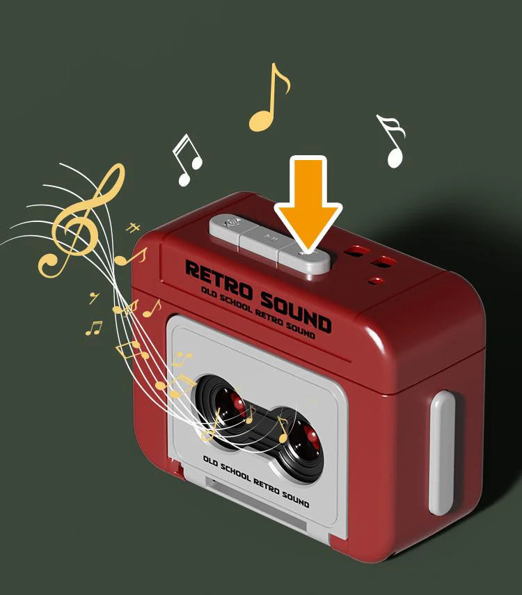 🔥 Up to 50% OFF 🎁 Mini Tape Recorder Keychain📼