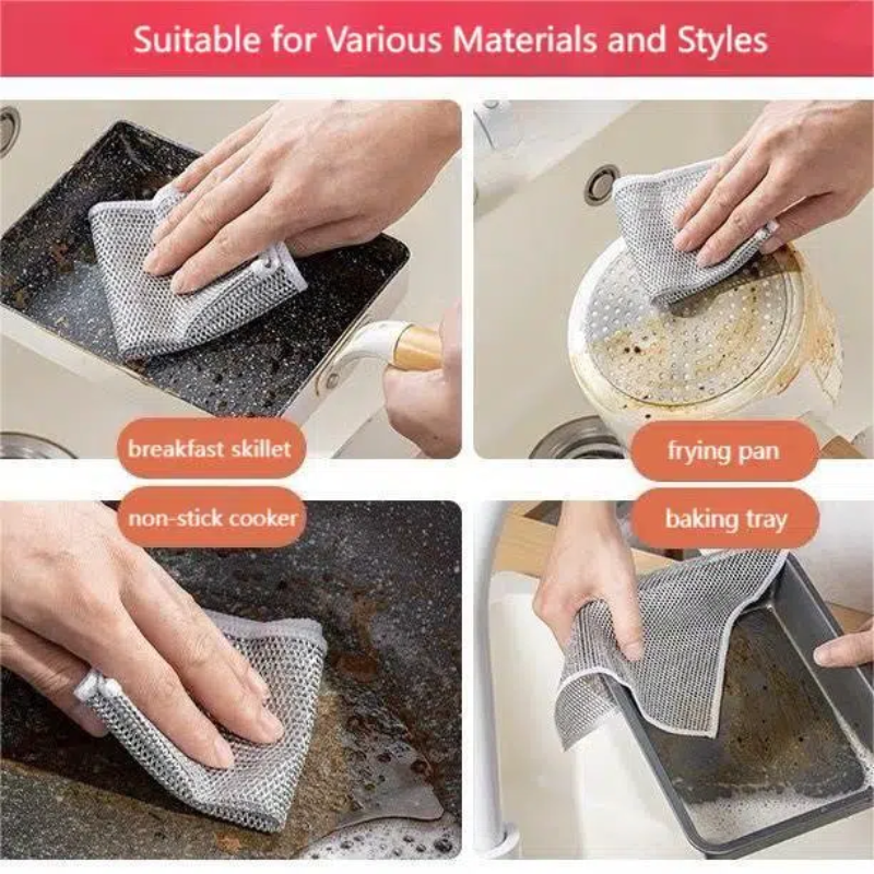 🔥 Final Day 60% OFF 🔥Multipurpose Thread Miracle Cleaning Cloths