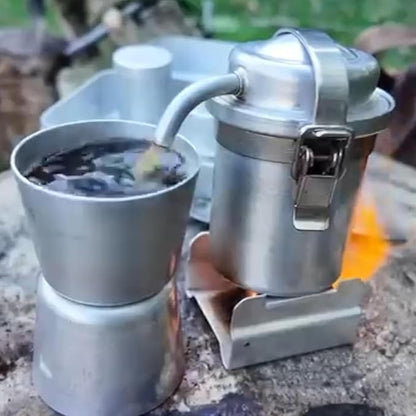Extra Rare Vintage Camping Coffee Set