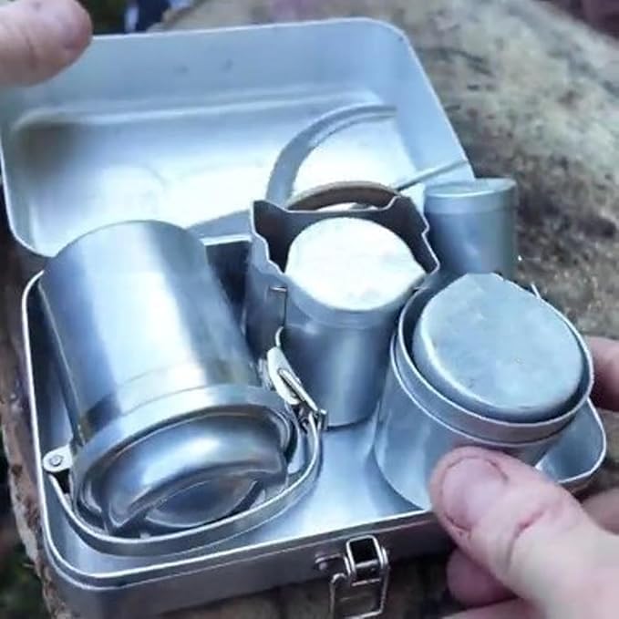 Extra Rare Vintage Camping Coffee Set