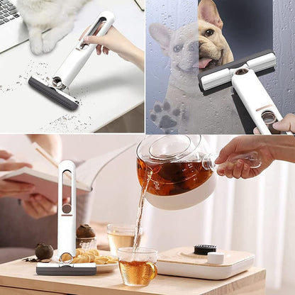 🌈LAST DAY 50% OFF🔥2025 New Lazy Portable Self-Squeezing Mini Mop