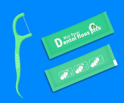 🌸Up to 50% OFF🔥100Count Dental Flossers Each Individually Wrapped