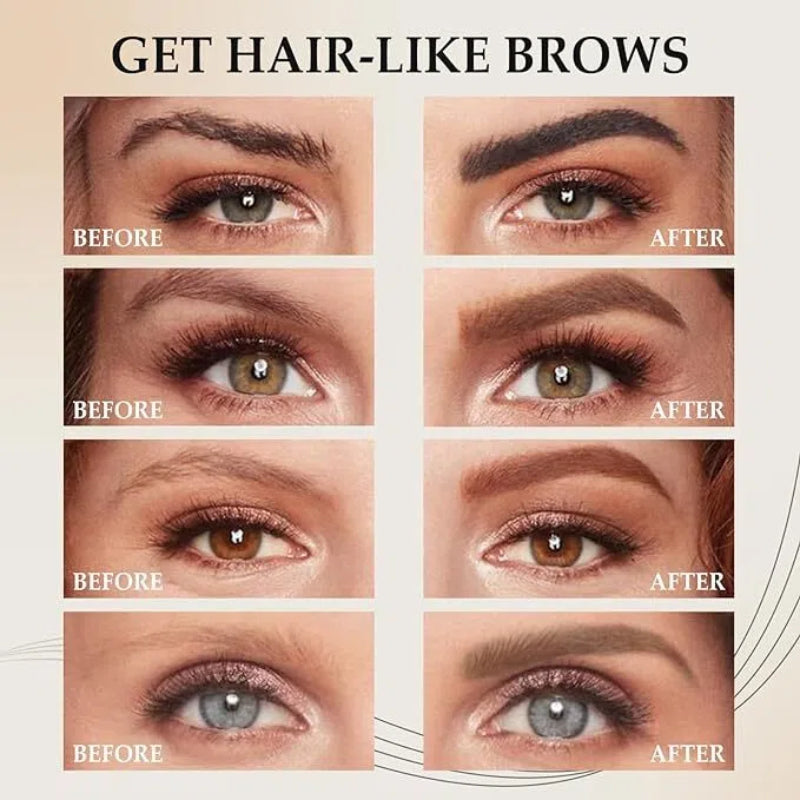 🌈Last Day - Buy 1 Get 1 Free💜Four-pronged Wild Water Eyebrow Pencil🖊️