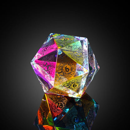 🔥Up to 50% OFF🔥Last Day Promotion - Glass Prism Dice Set