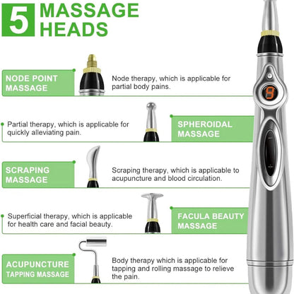🔥Final 3 Hours: 50% OFF✨Acupuncture Pen, Electronic Acupuncture Pen Therapy, Energy Massage Tools