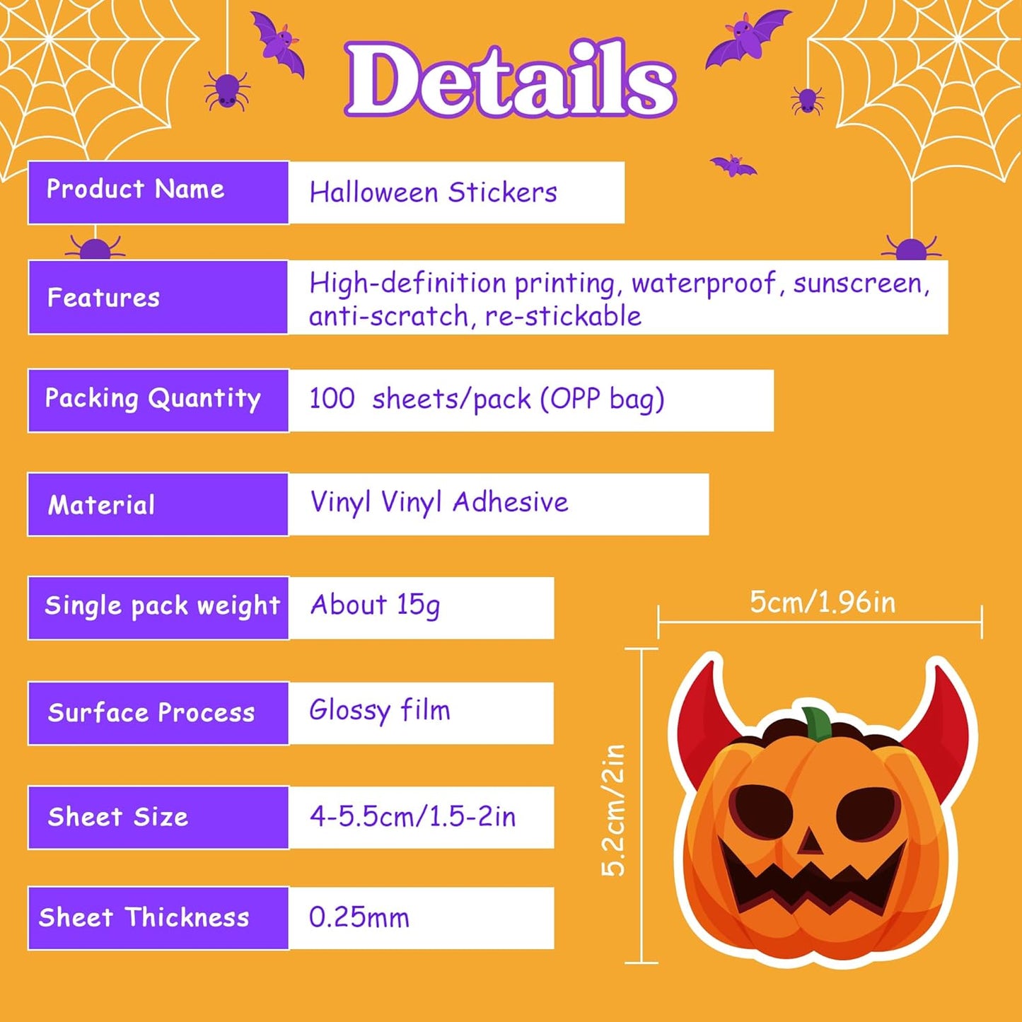 🔥Up to 50% OFF🔥Halloween Stickers